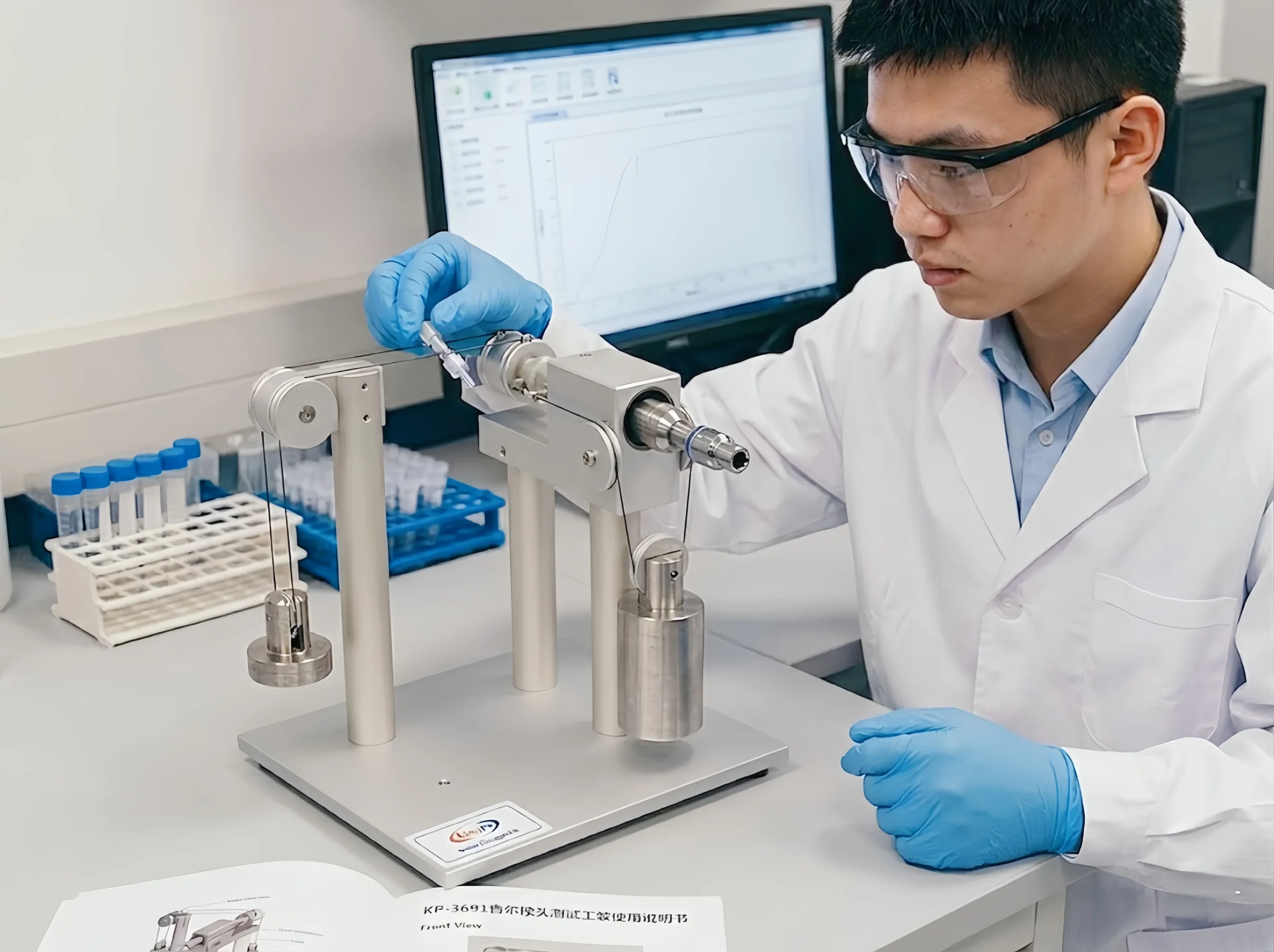 ISO 80369-20 Medical Small Bore Connector Test Equipment – Laboratory Use for Medical Device Connector Compliance