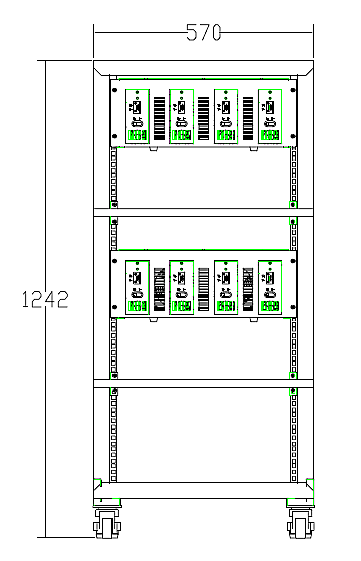 5V25A Battery Capacity Tester – Precision Current Output and Modular Channel Design