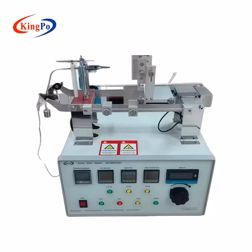 Glow Wire Test Apparatus – KingPo IEC 60695-2-10 Compliant Equipment with 0~1000°C Adjustable Temperature for Flammability Testing of Electrical Insulating Materials