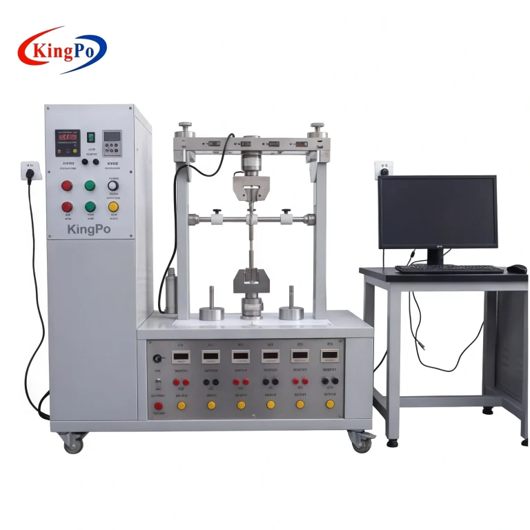 IEC 60884-1 Power Cord Flex Test – KingPo 6-Station Apparatus for Cord Durability and Fault Detection