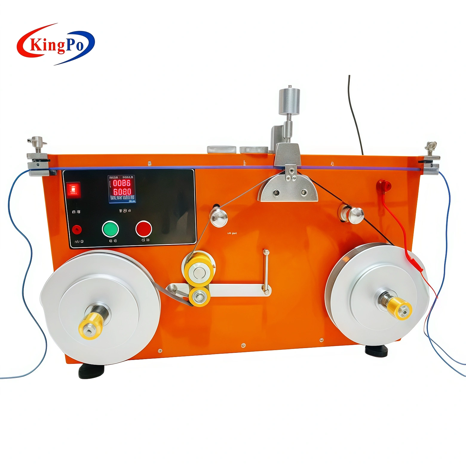 Sandpaper Abrasion Test Apparatus – KingPo 1500 mm/min Abrasive Belt System for Cable Testing