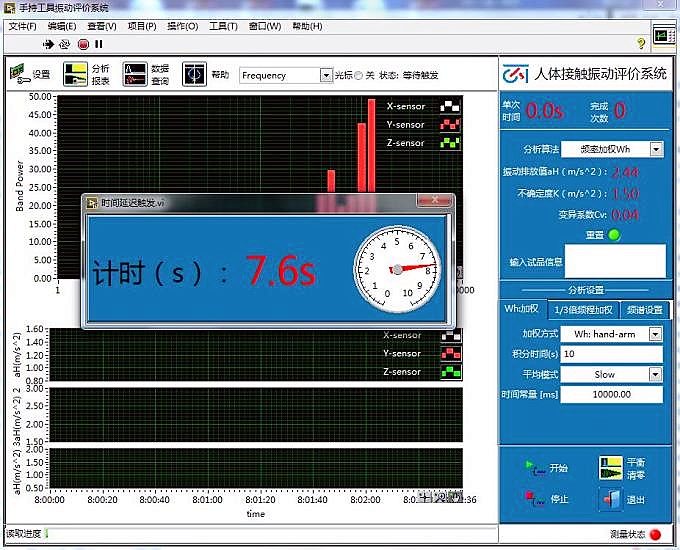KP-9571 Abrasion Resistance Test Machine and Hand-held Tool Vibration Measurement System complying with IEC 60745