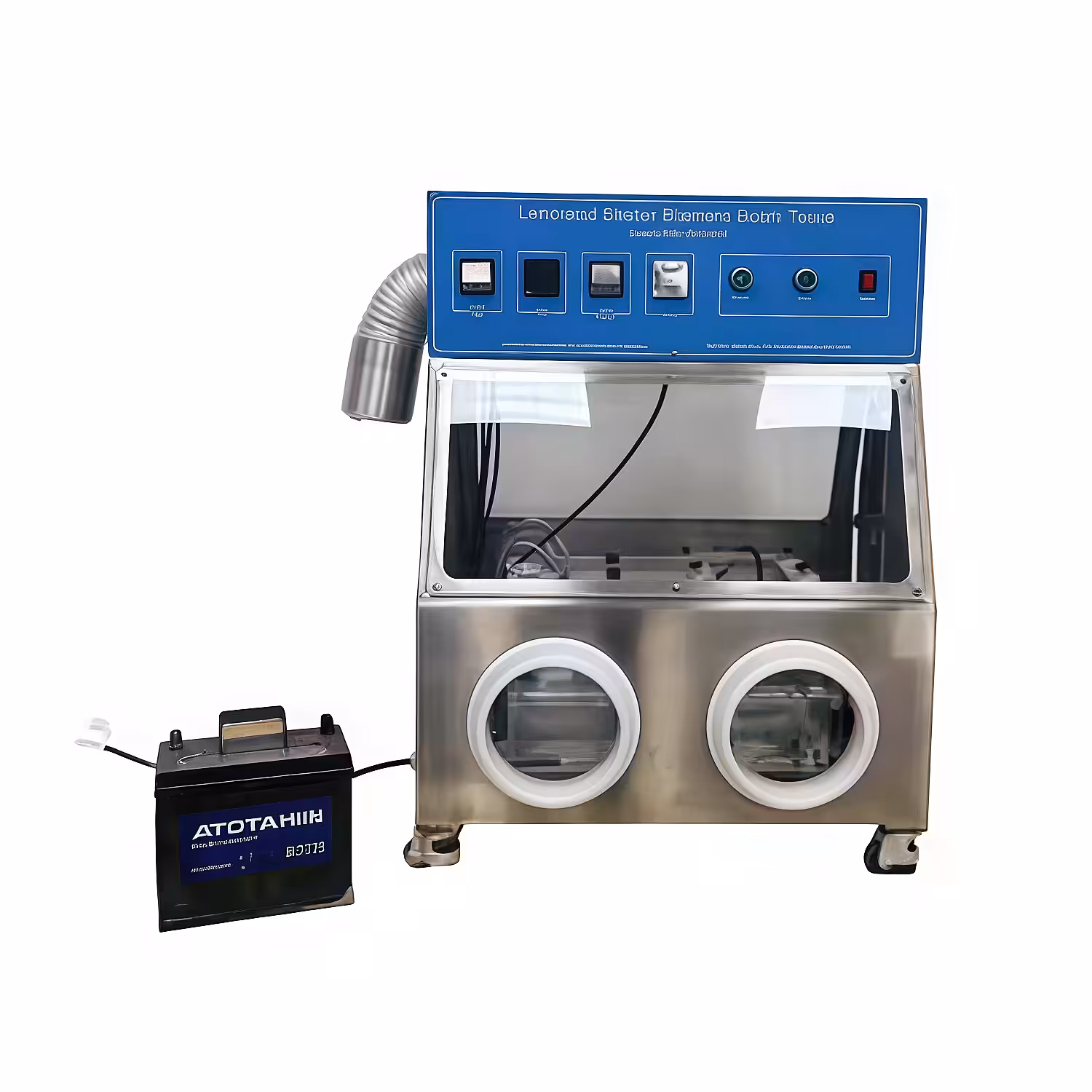火花測試儀電極間隙細部 – 金普IEC 60896-21 0.02mJ 鉛酸啟動電池火花能量測試