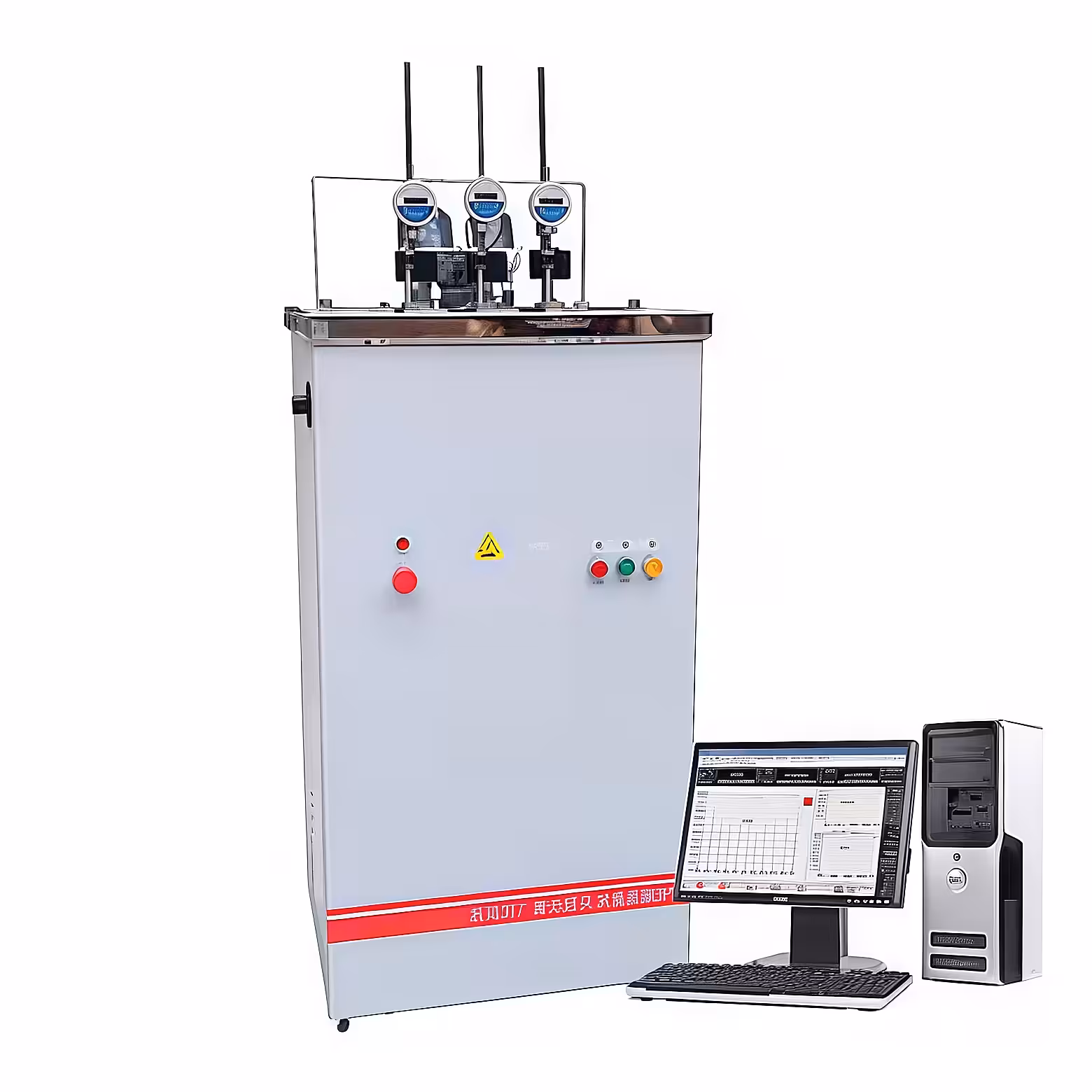 Equipo de prueba Vicat IEC 62368: comprobador de ablandamiento Vicat para pruebas térmicas de aislamiento de TI