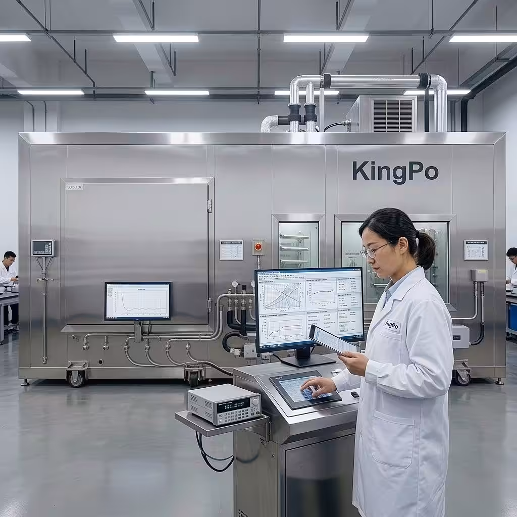 ISO 5151 air enthalpy method calorimeter for AC units up to 60K BTU. Dual-station metrology accuracy for EER/COP certification & ISO 13253.