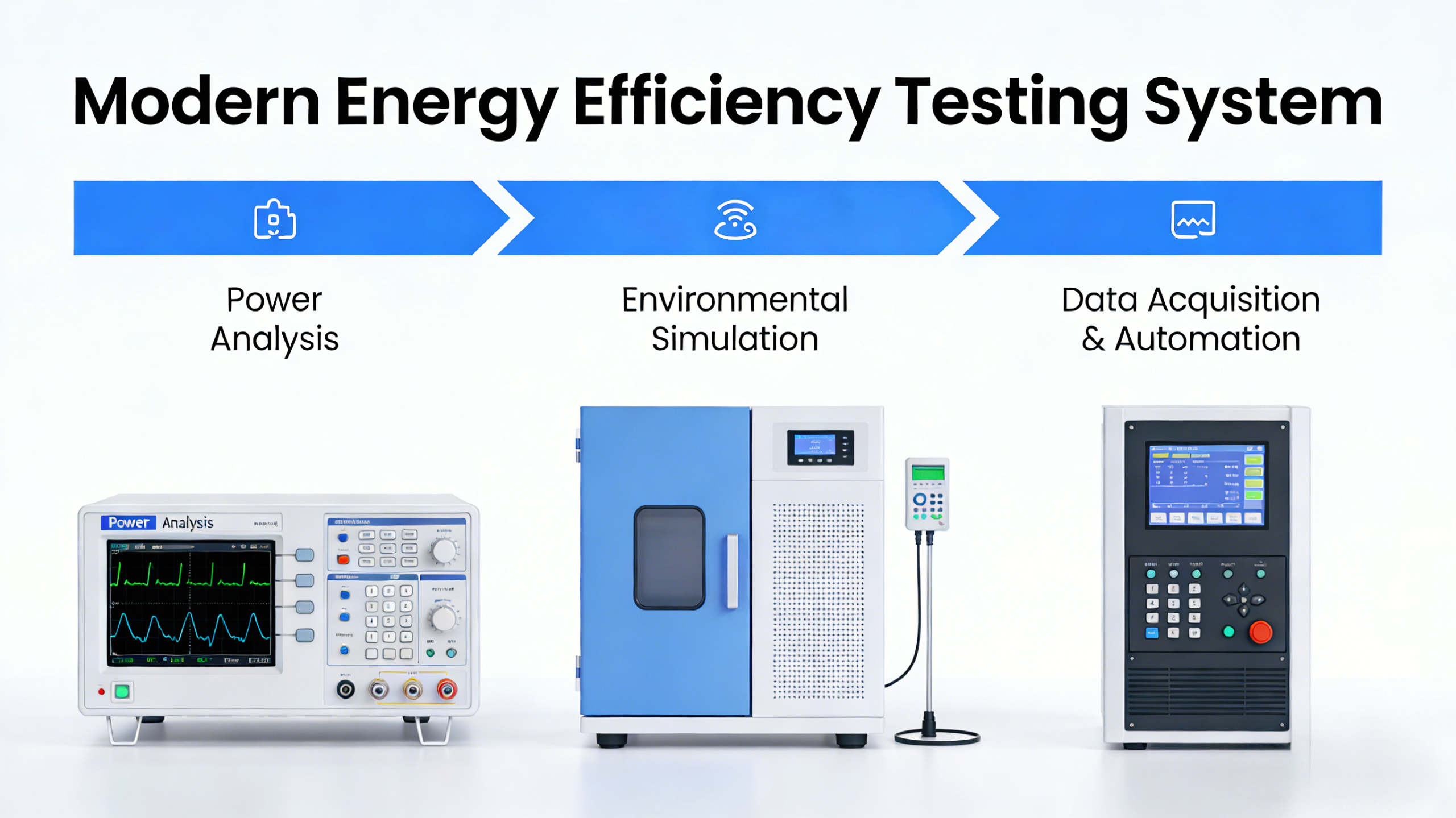 Modern Energy Eficiency Testing System