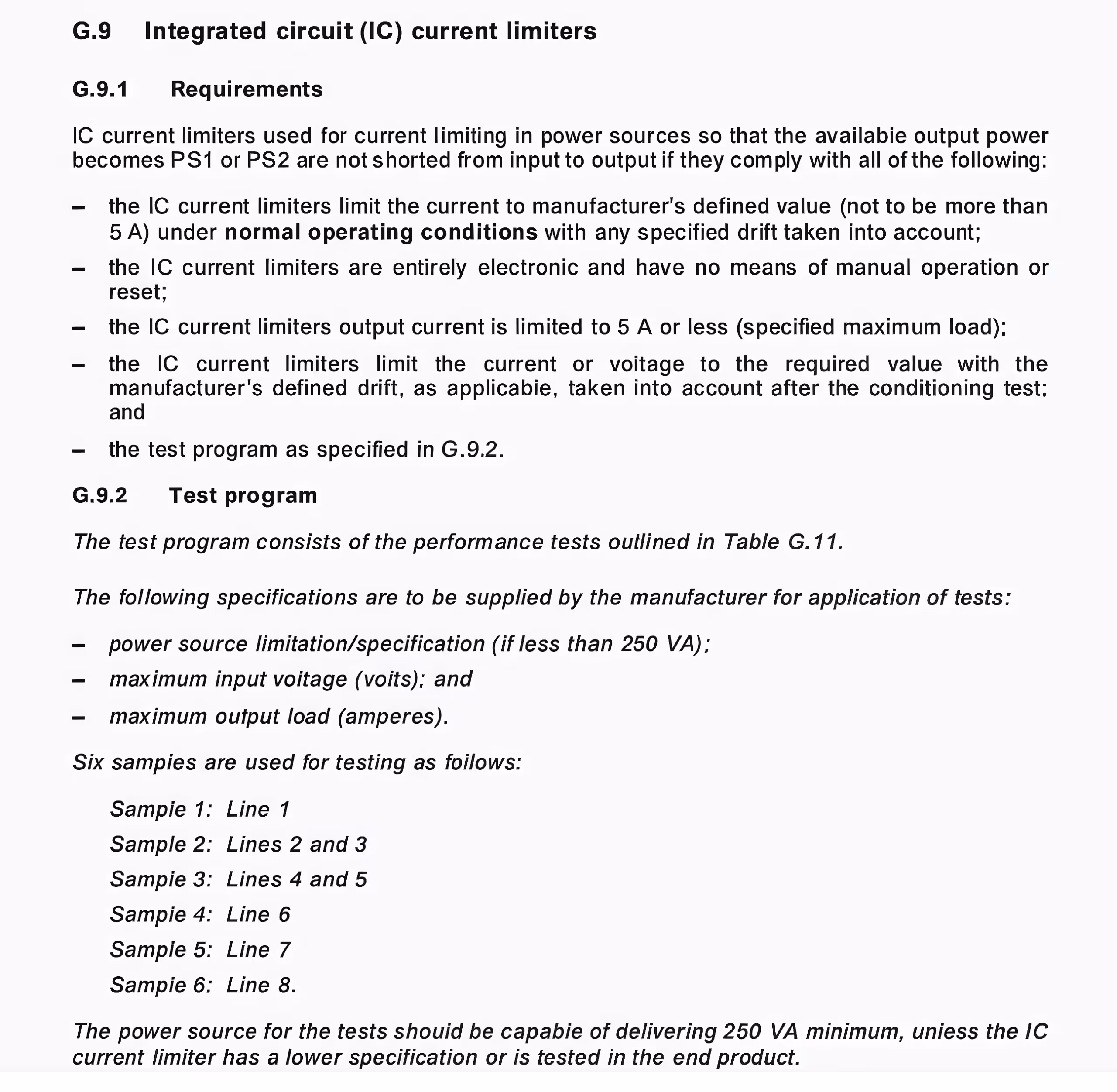 kingpo | IC Current Limiters Tester – IEC 62368 G.9/Table G.11 Compliance and Safety Testing Tool