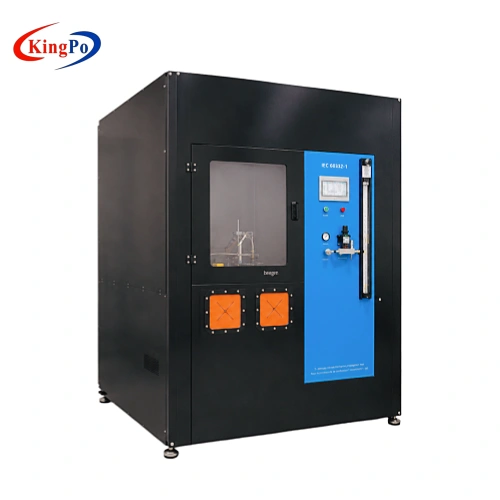 IEC 60332-1 Cable Flame Test Apparatus showing specimen mounting and burner – KingPo