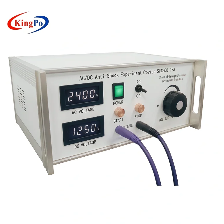 IEC 62196-1 Anti-Shock Probe Safety Interlock – KingPo Electrical Safety Testing Device for EV connectors and appliances per IEC 62196-1:2022