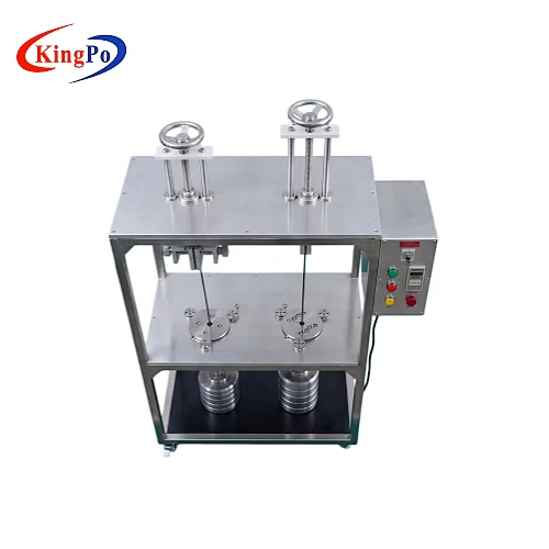 IEC 62196-1 Screw Terminal Strength Tester โ KingPo Control Panel for Programmable Cycle and Speed Setting