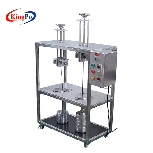 IEC 62196-1 Screw Terminal Strength Tester โ KingPo Adjustable Load Weight System per IEC Table 3