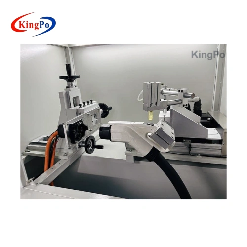 IEC 62196-1 Screw Terminal Tester – KingPo Rotating Weight System Applying 0.4–70.3 kg Load on Clamping Terminals