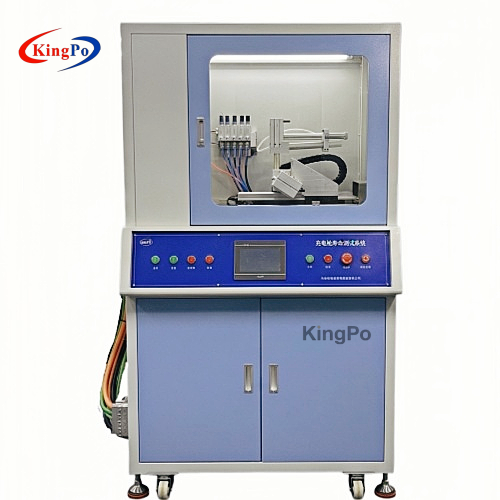 IEC 62196-1 EV Plug Breaking Capacity Tester – KingPo Servo-Driven Tester for Charge Gun Plugs and Connectors