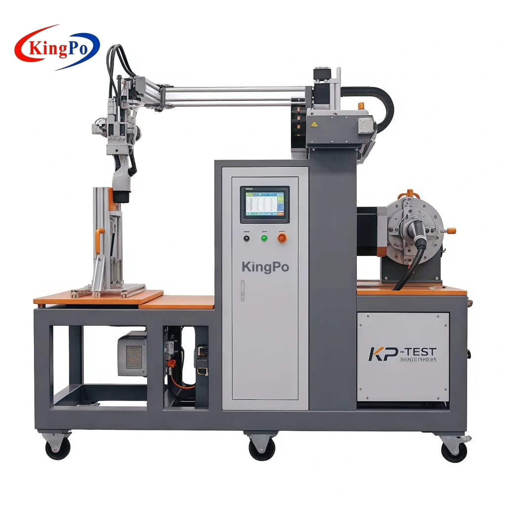 IEC 62196-1 Vehicle Plug Pull Torque Tester – KingPo Precision Tester for Vehicle Plugs and Connectors with Calibrated Weights