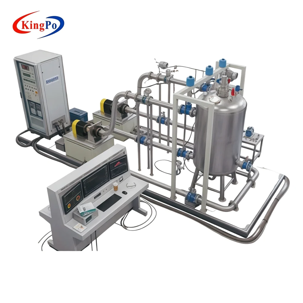 ISO9906 Water Pump Performance Testing System Sensors – KingPo Flow and Pressure Sensors with Ф25/40/50 mm Pipe Diameters for Accurate H-Q, P-Q, η-Q Curve Generation