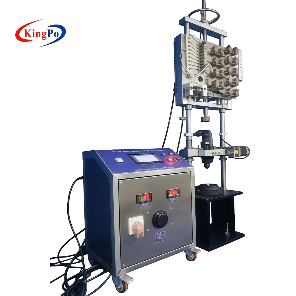 Electric Hammer Durability Test Pneumatic Loading System Providing Programmable Pressure from 100N to 400N on Power Tools.