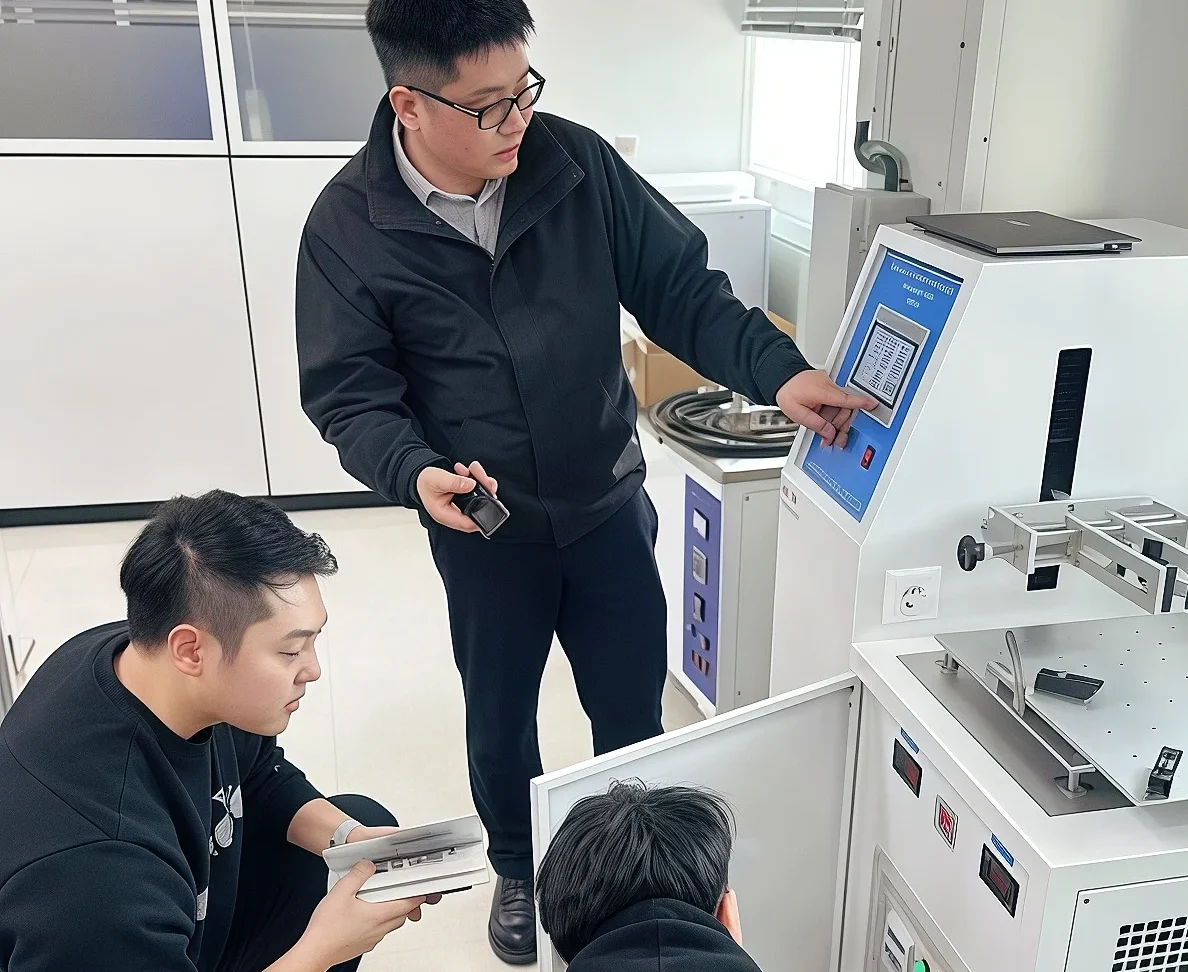 KingPo HCT IEC 60335 test equipment on-site installation and training at HCT Korea laboratory