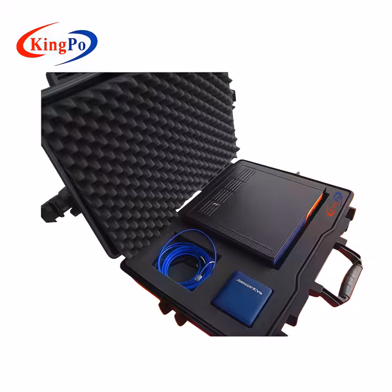 KingPo KP-9571 Abrasion Resistance Test Machine and Hand-held Tool Vibration Measurement System.