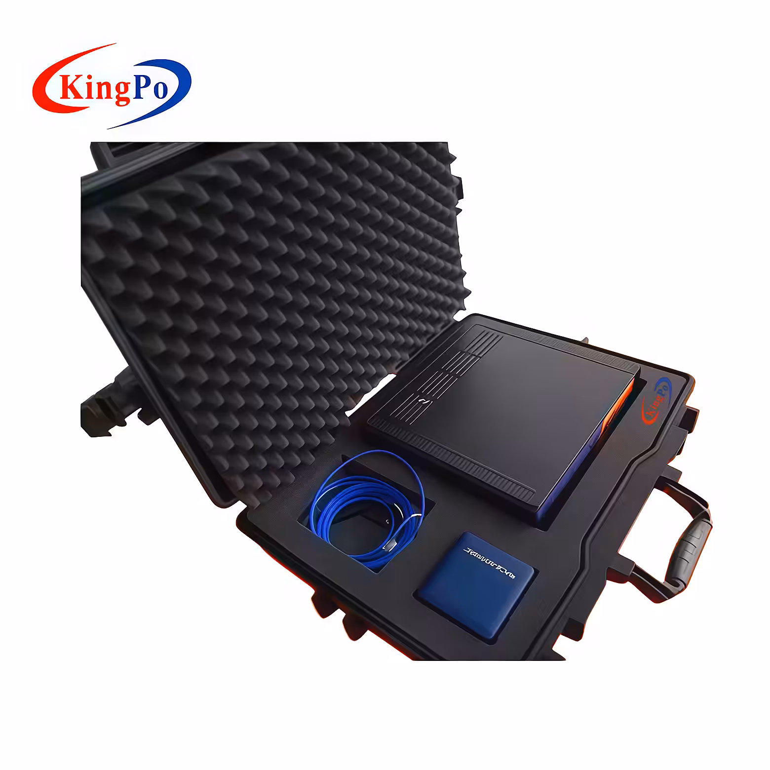 KingPo KP-9571 Abrasion Resistance Test Machine and Hand-held Tool Vibration Measurement System.