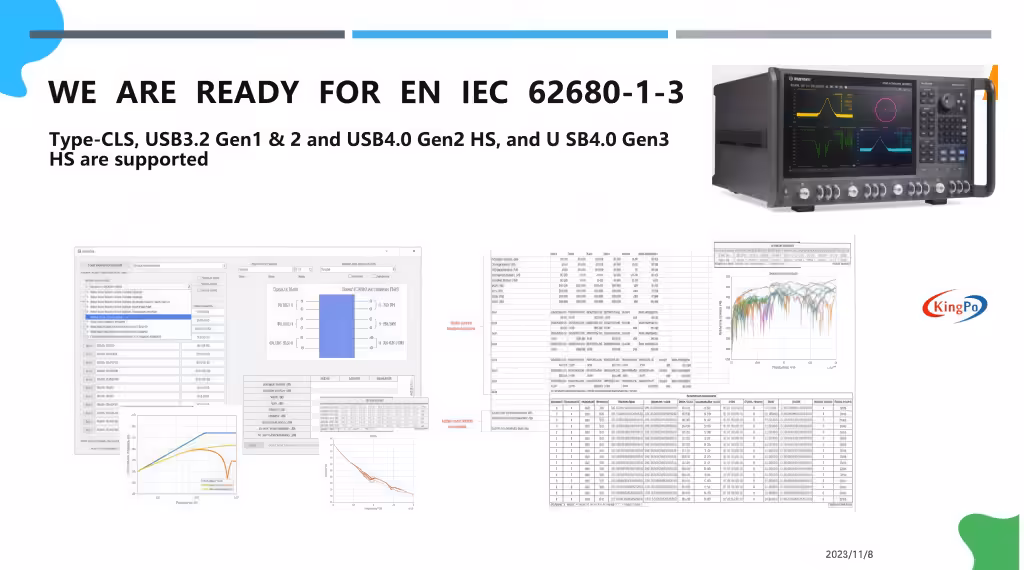 USB Type-C Physical Layer Test System DP Alt Mode – USB4 Gen2/Gen3 & DisplayPort Testing for High-Speed Devices