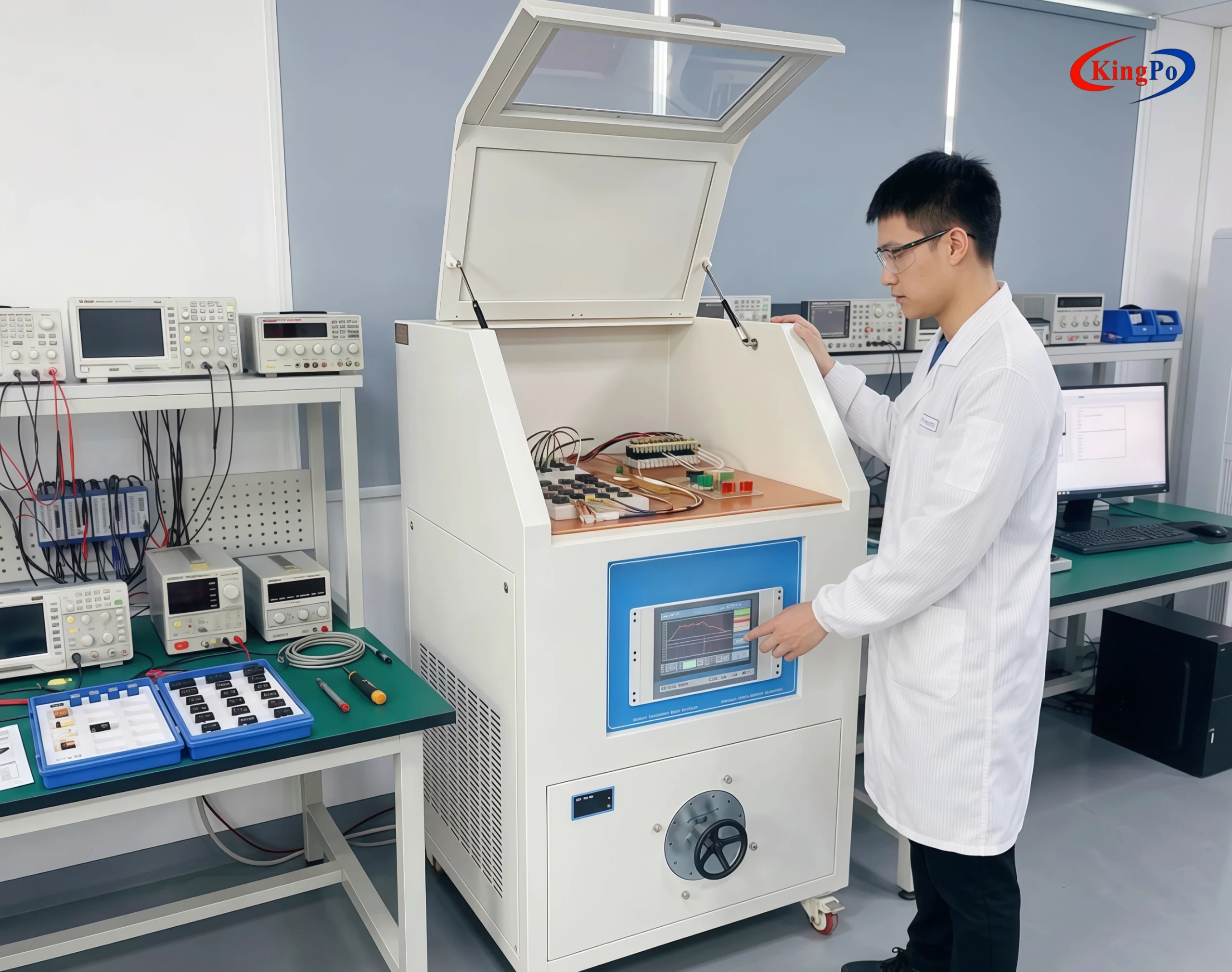 Varistor Overload Tester – KingPo IEC 62368-1 Annex G.8.2.2 Varistor Overload and TOV Test Equipment