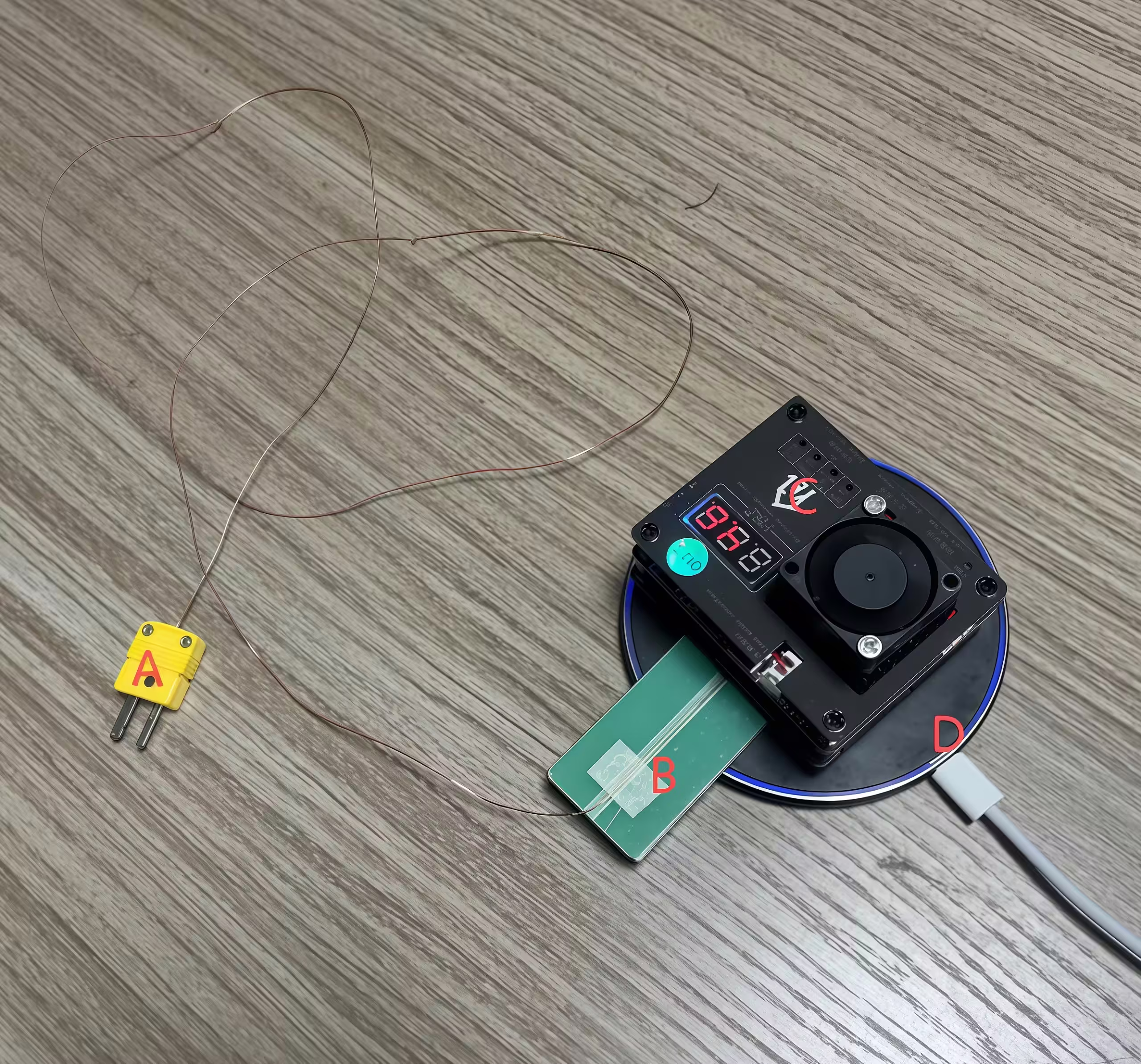 Wireless Power Test Equipment for Thermal Safety