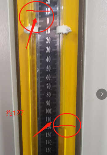 Real back pressure gauge reading showing approximately 127 mm water column during testingCaption: Precise back pressure measurement at ~127 mm water column — the critical yet often overlooked parameter.
