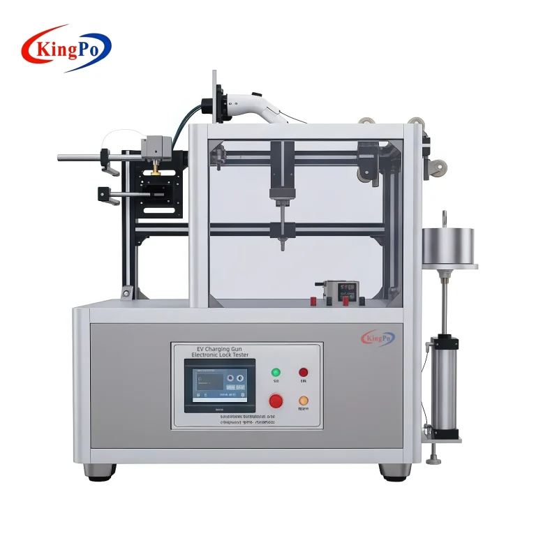 Electronic Lock Tester IEC 62196-1 for EV Charging Gun Durability and Safety Verification