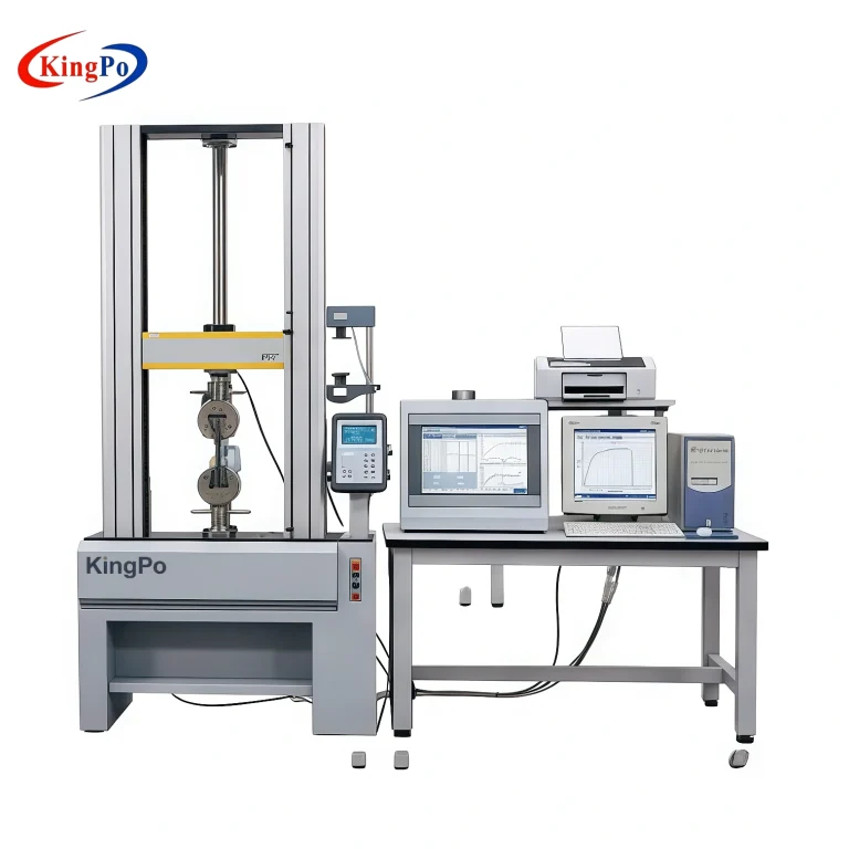 Tensile Strength Test Machines – KingPo Universal Fixture and Ball Screw Drive for Accurate Tensile, Peel and Shear Testing