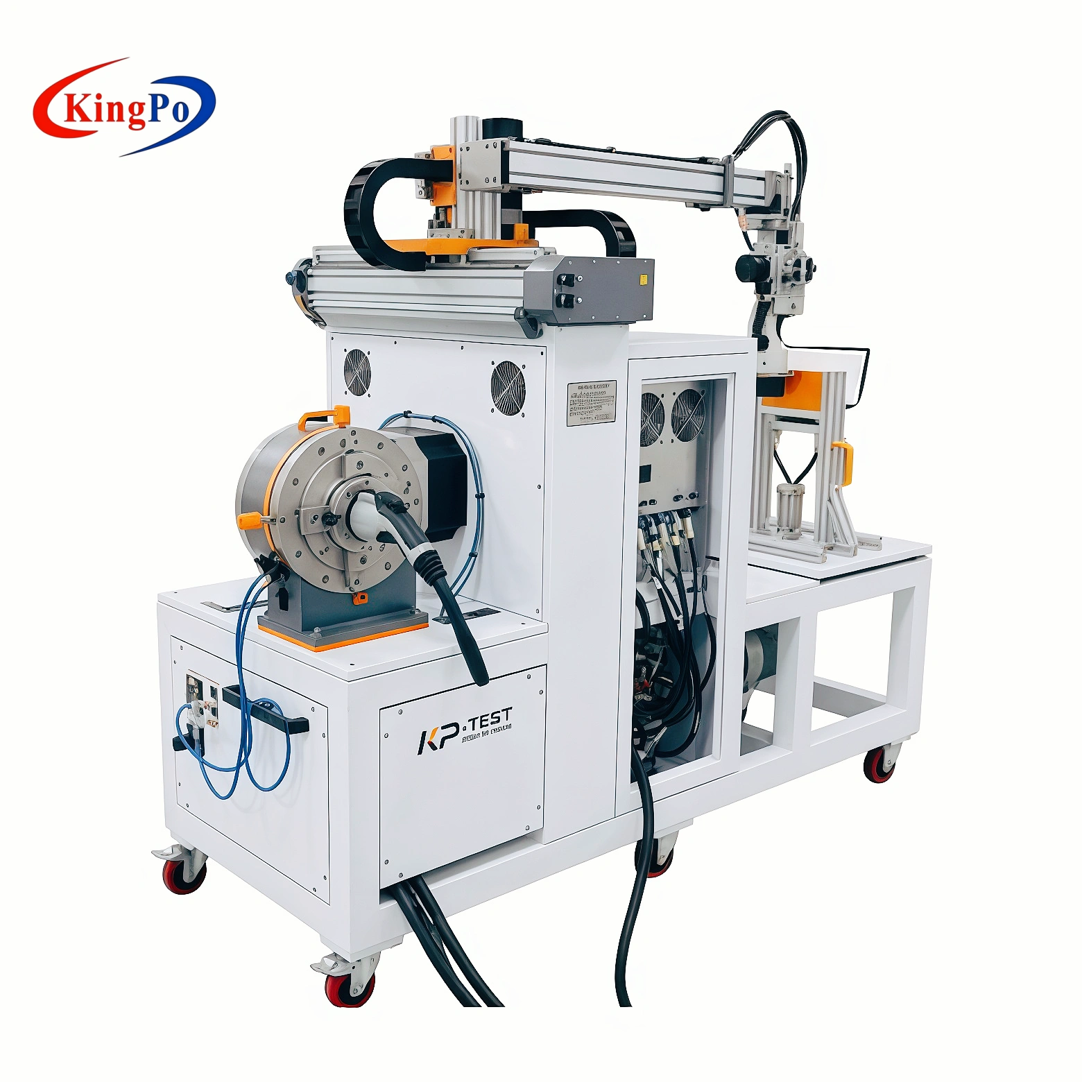 EV Charging Plug Life Test System โ KingPo 4-Channel Contact Resistance Measurement Module for EV Charging Gun Life Test