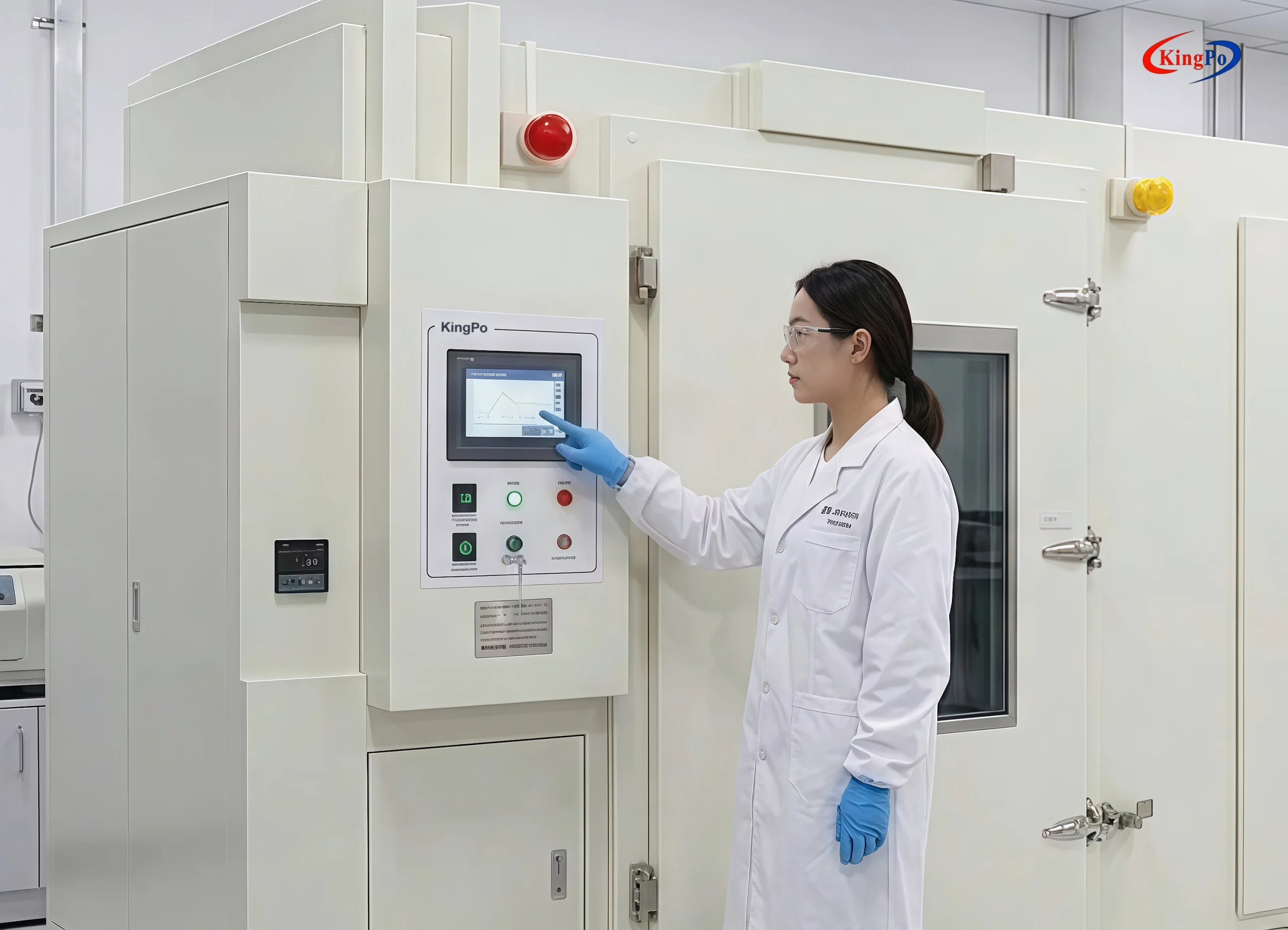 Formaldehyde Emission Test Chamber – KingPo 1 m³ Climate Chamber for Accurate Formaldehyde Release Testing of Man-made Boards