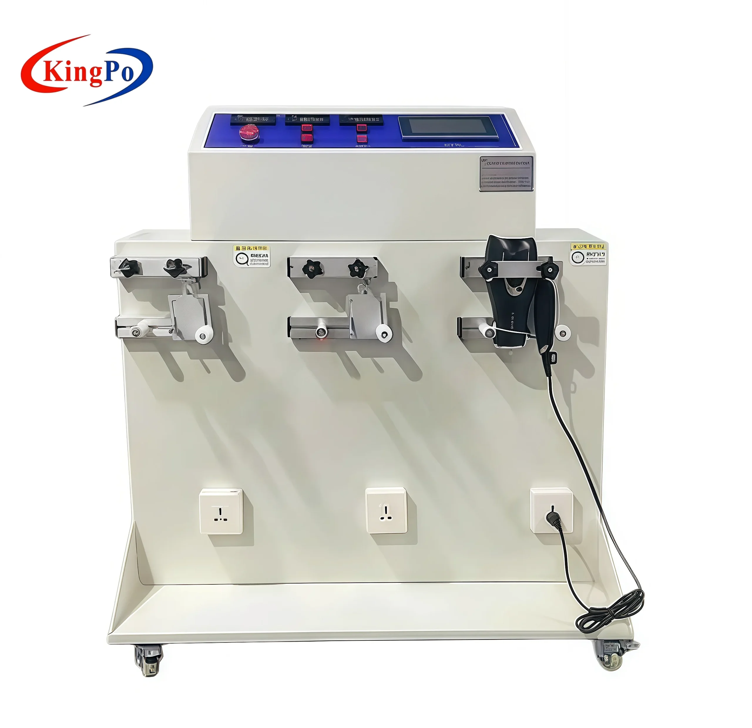 Hinge Endurance Tester โ KingPo UL 859 and UL 1727 Door Hinge Test Equipment Overall View