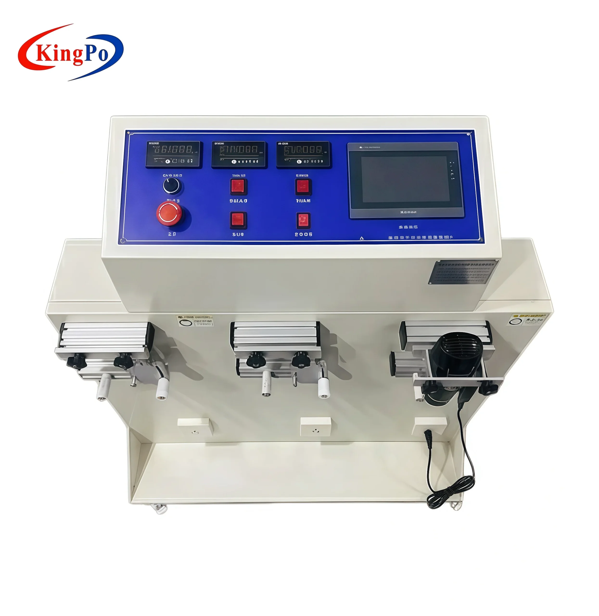 Hinge Endurance Tester โ KingPo 3 Independent Test Stations for Simultaneous Hinge Endurance Testing