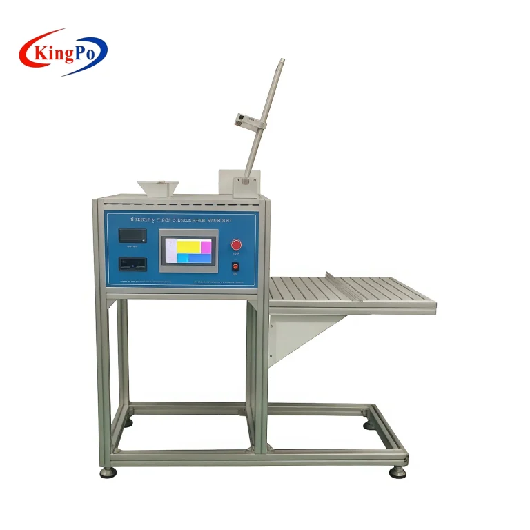 IEC 60335-1 Internal Wiring Flexing Tester – KingPo PLC Touchscreen Control for Precise Angle and Speed Setting