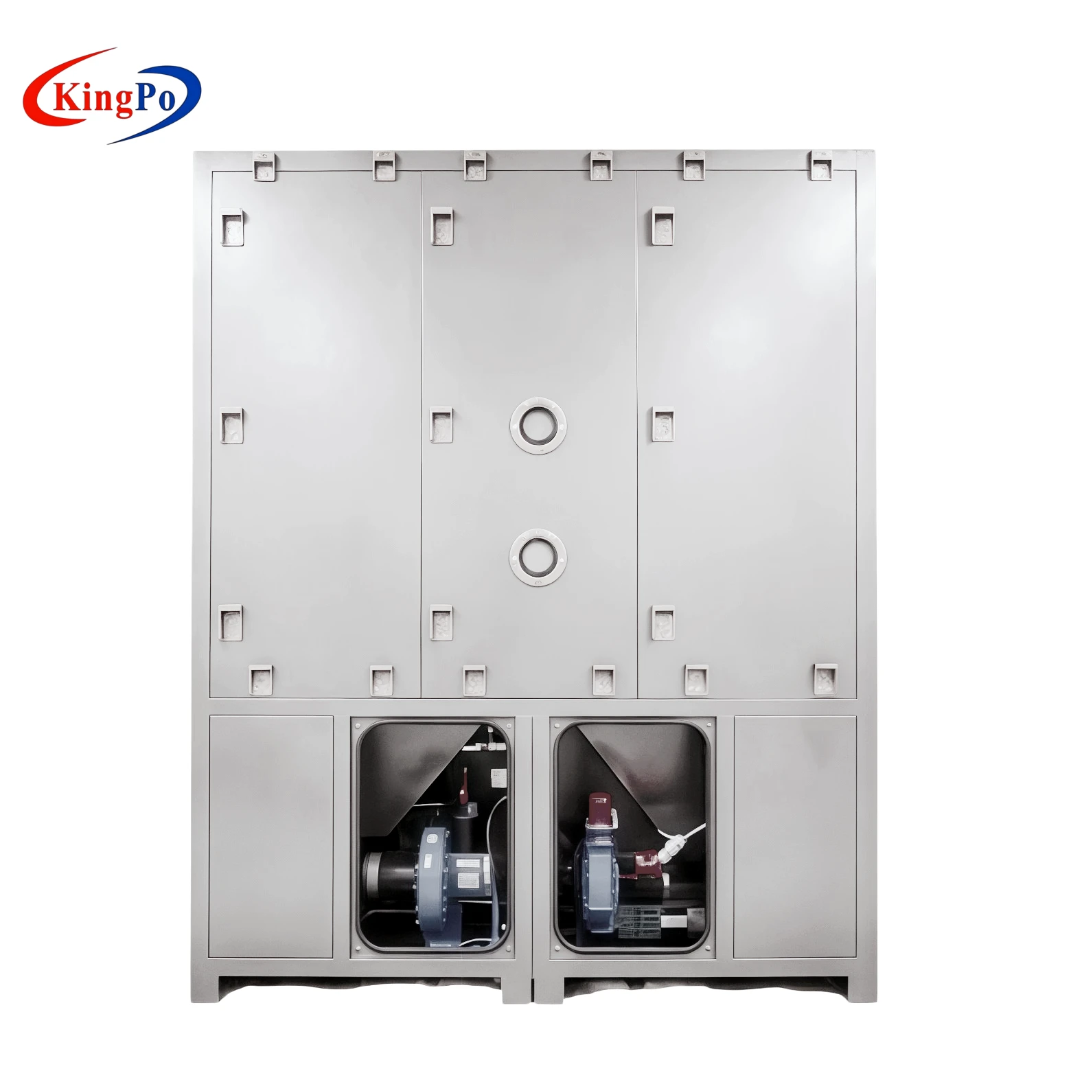 IEC 60529 Dust Test Chamber โ KingPo Testing Automotive Lights and Sensors for IP5X IP6X Compliance