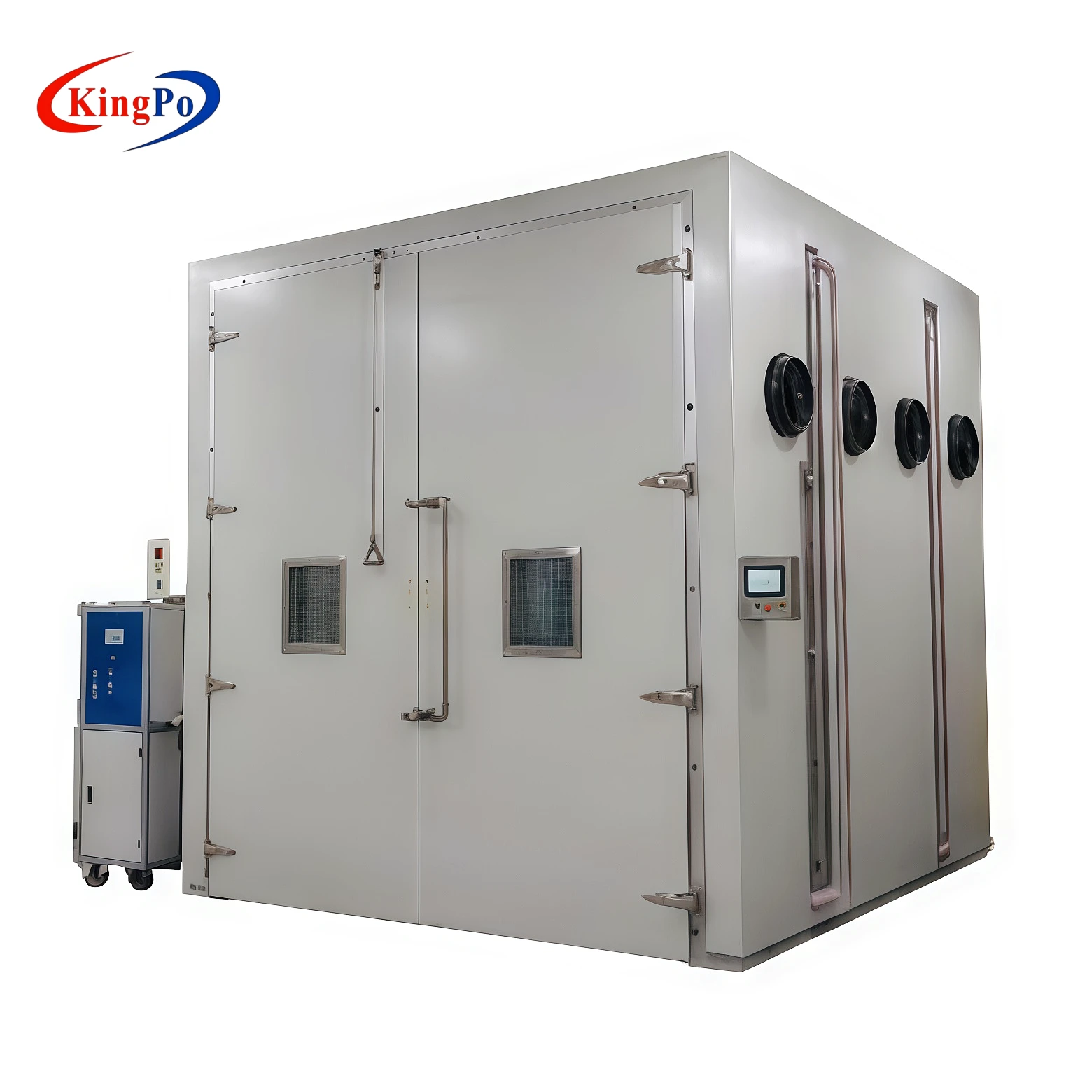IEC 60529 Dust Test Chamber โ KingPo Talcum Powder Circulation System at 2 kg/mยณ Concentration