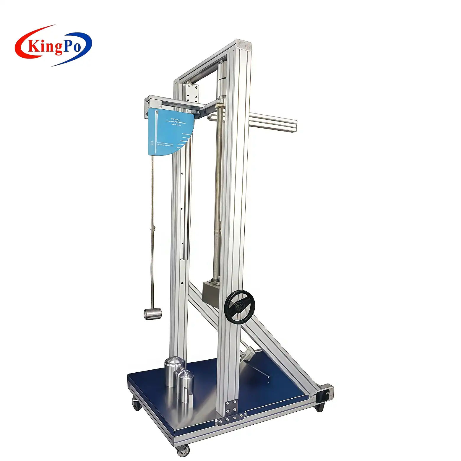 Pendulum Impact Hammer โ KingPo 2J to 50J Interchangeable Hammers for IEC 60068-2-75 Testing