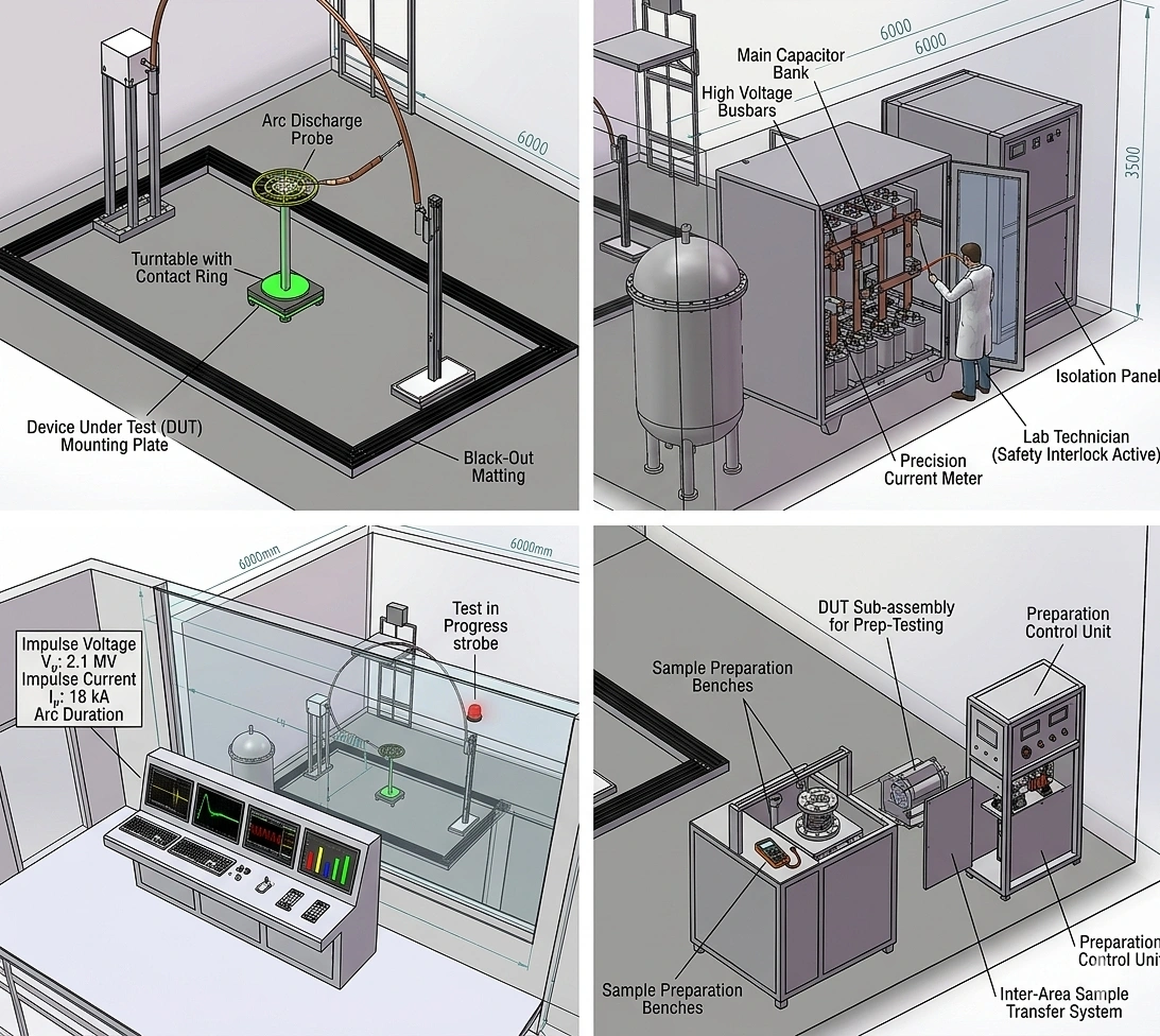 KingPo Testing Luminaires and Electrical Products for Ingress Protection per IEC 60529