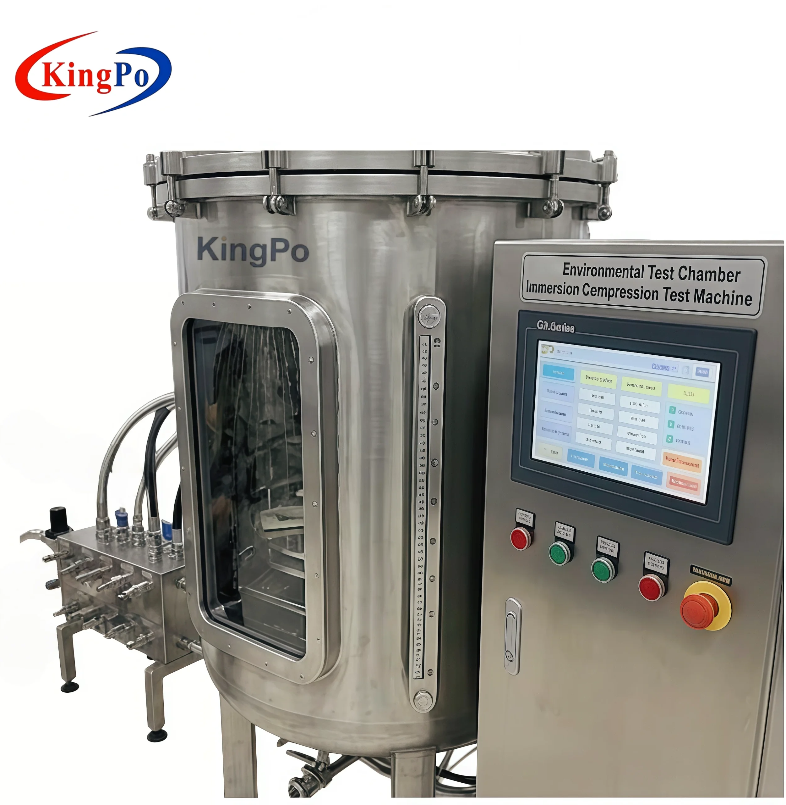 IPX7 8 water immersion test Control Panel โ KingPo Digital Pressure Gauge and Timer for Precise IPX7/IPX8 Immersion Testing per IEC 60529