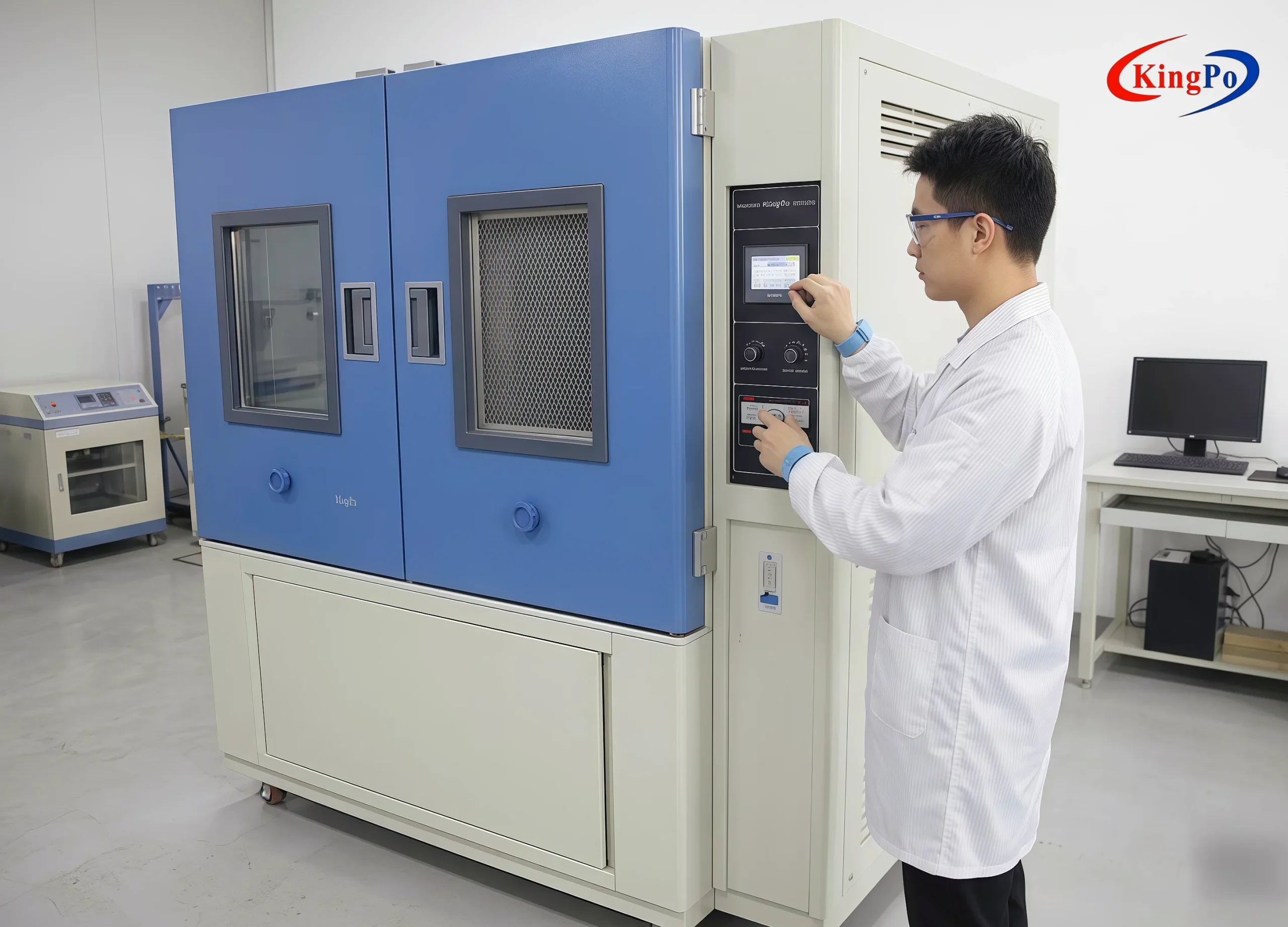 JIS D0207 Sand Dust Test Chamber – KingPo Laboratory Application for Electrical Enclosure Dust Proof Testing