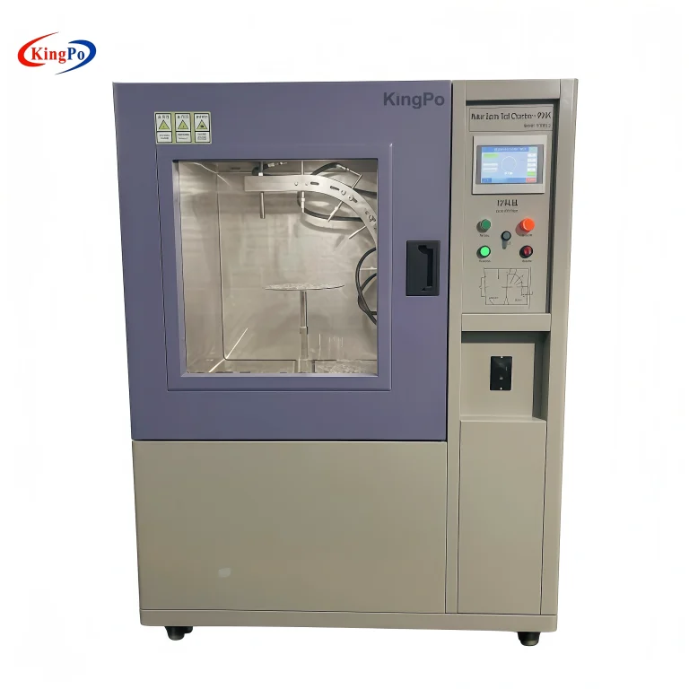 Water Spray Test Chamber IPX9K – KingPo 8–10 MPa High-Pressure High-Temperature IPX9K Test Equipment Compliant with IEC 60529 and ISO 20653 for Automotive and Outdoor Equipment