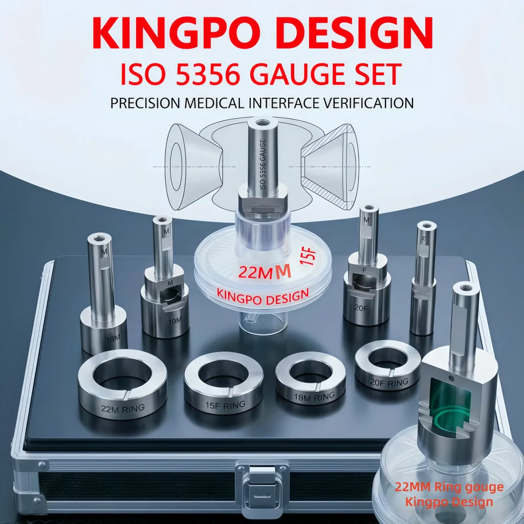 ISO 5356-1 Figure A.1 Plug and Ring Test Gauges | Conical Connectors for Anaesthetic and Respiratory Equipment