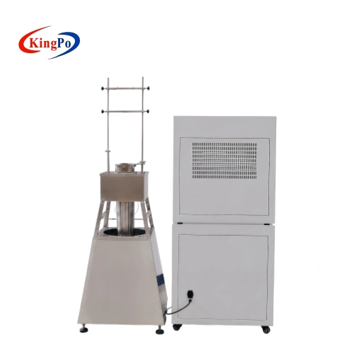 Close-up view of vertical tube furnace in EN ISO 1182 Non-Combustibility Test Apparatus