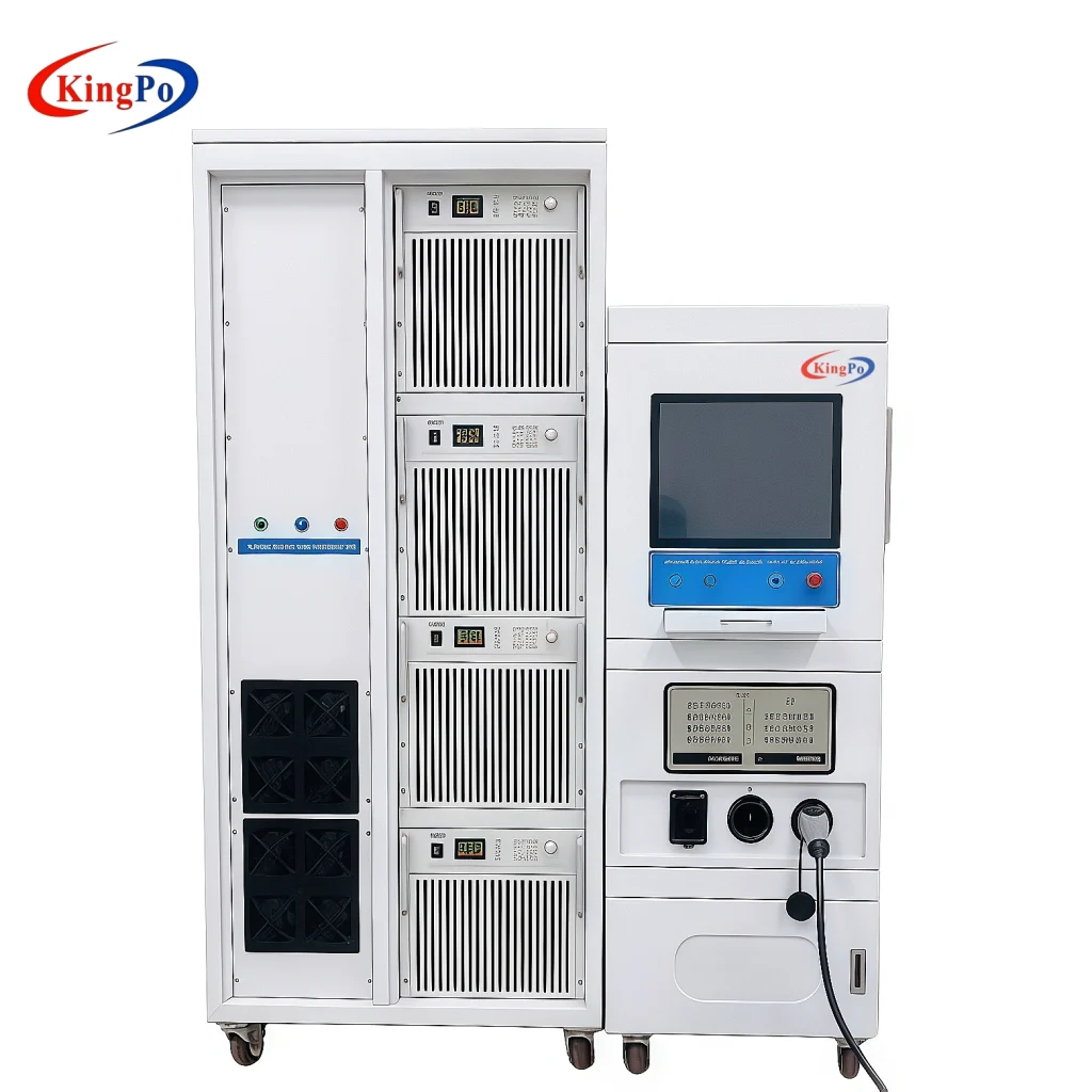 EV Charging Connector High Current Temperature Rise Test System 6500A overall view – KingPo
