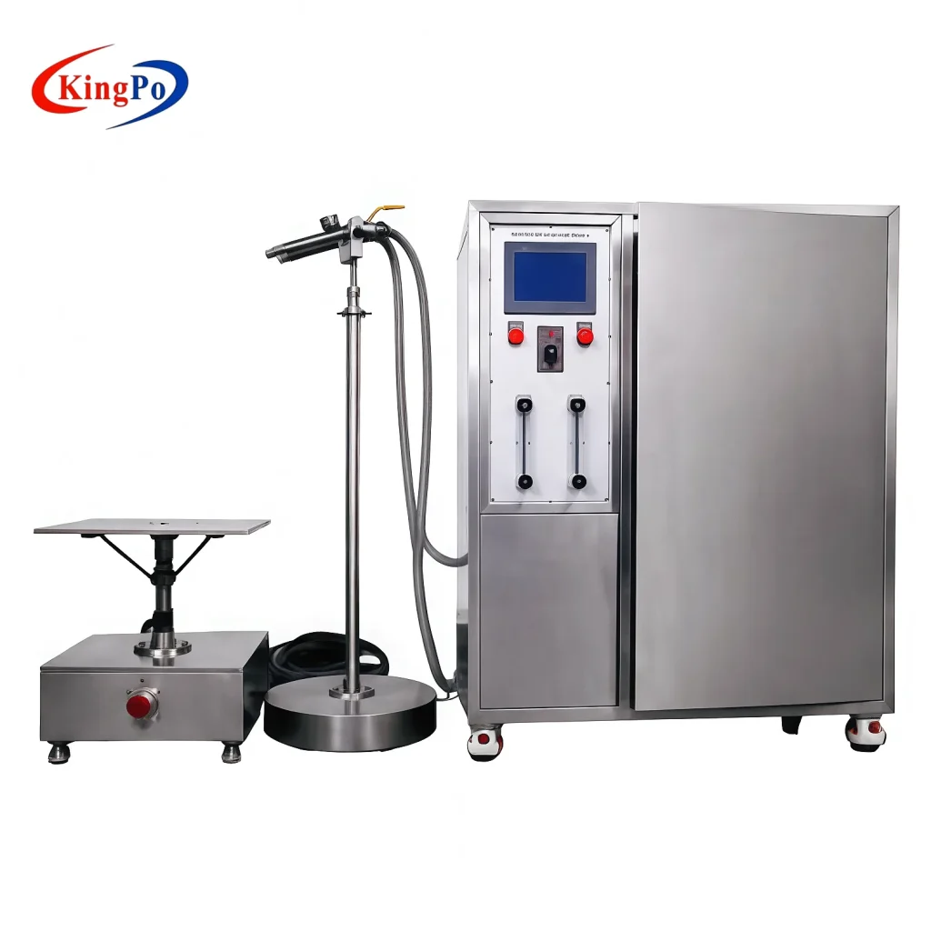 IPX5 IPX6 Water Jet Test Chamber Overall View – IEC 60529 Dual-Level Jet Testing System