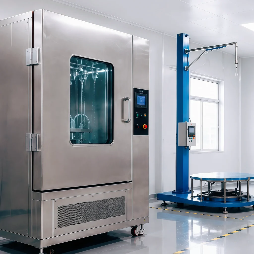 IPX1 to IPX8 Waterproof Test Chamber Overall View – IEC 60529 Multi-Function Ingress Protection System