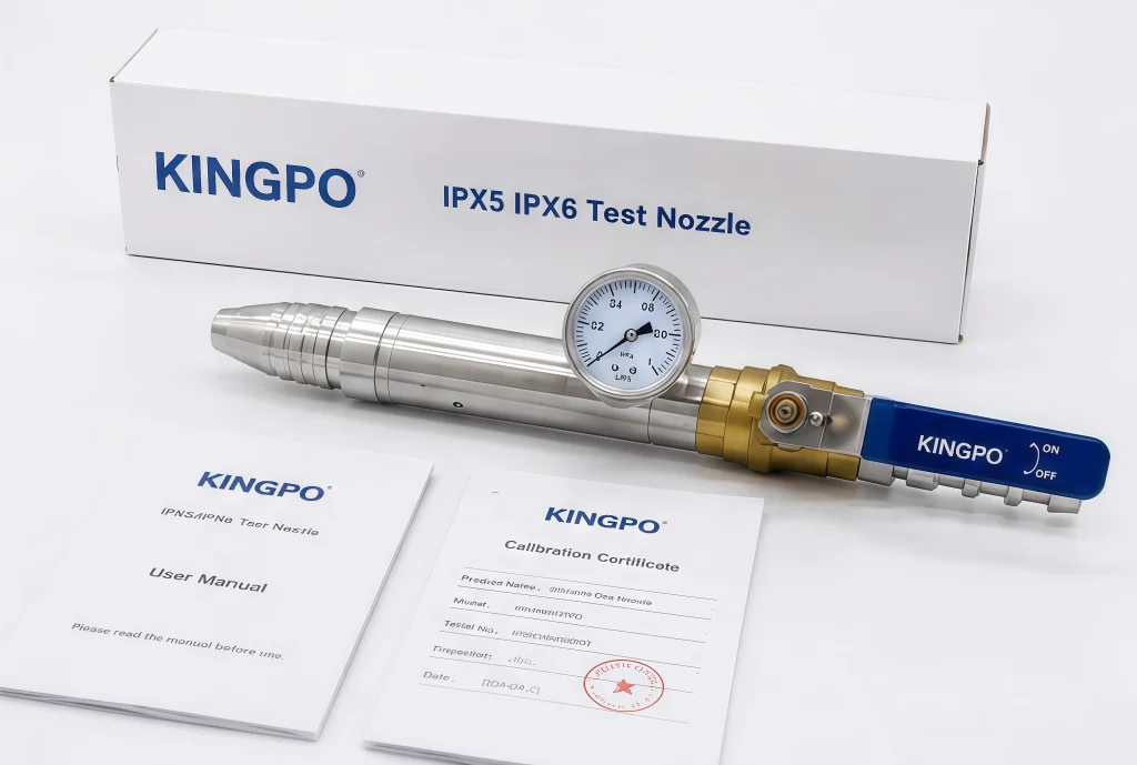 IPX5 IPX6 Water Jet Hose Nozzle | IEC 60529 Precision Spray Nozzle