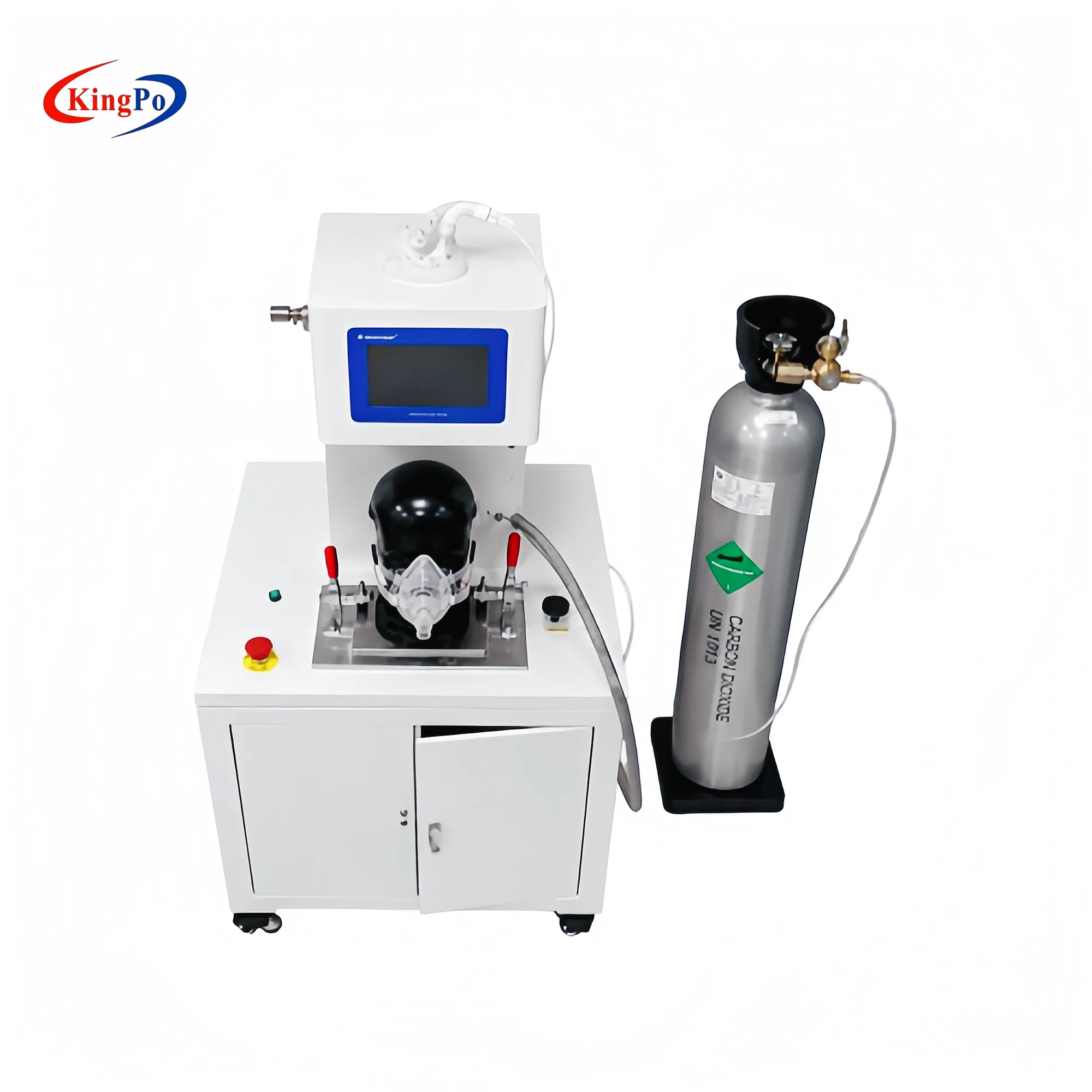 Breathing Simulator and Test Setup โ ISO 17510:2015 CO2 Rebreathing Tester Sleep Apnoea Mask Testing