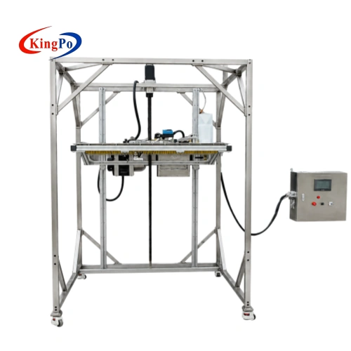 KINGPO laboratory test equipment with stainless steel testing frame and control cabinet