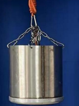 IEC 60601-2-52 Medical Bed Testing Equipment Guide 6 Metal bucket suspended by chains